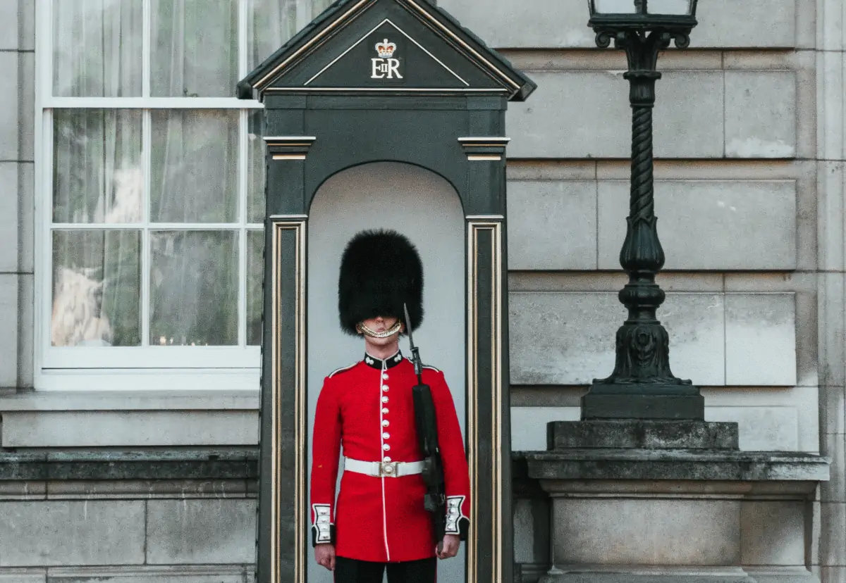 British Soldier - A Guard