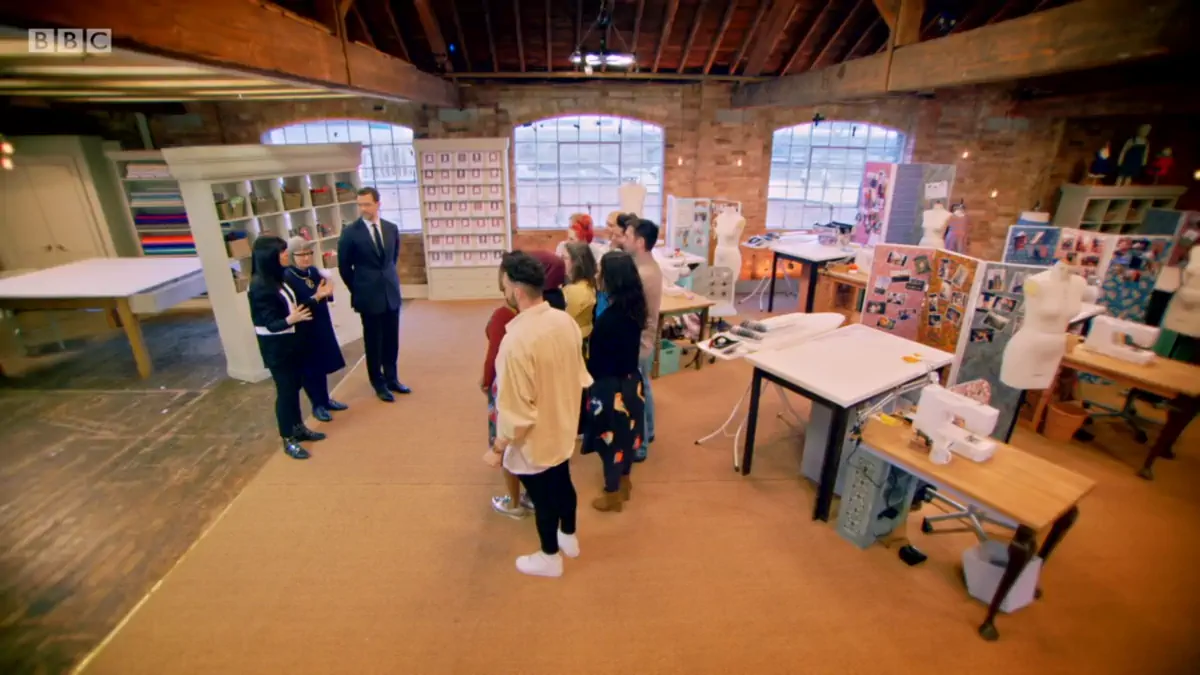 Great British Sewing Bee Season Four - Tanner Street - interior