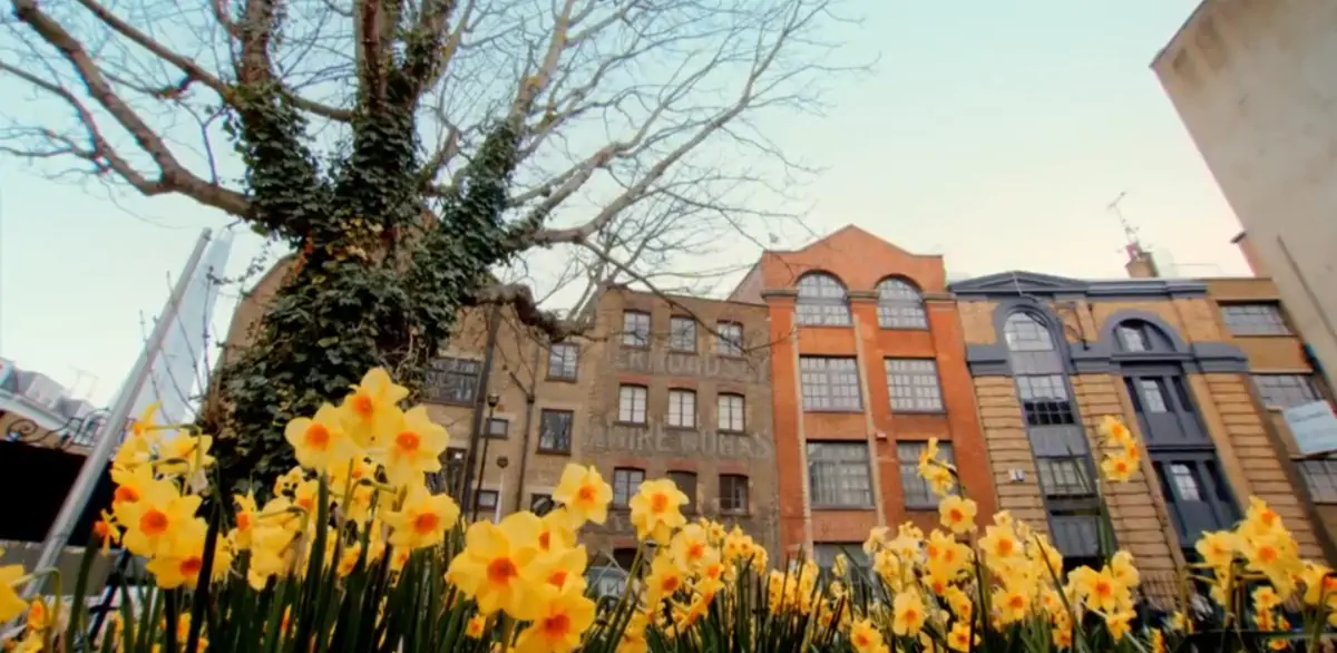 The Great British Sewing Bee Season 4 Venue - Tanner Street - exterior