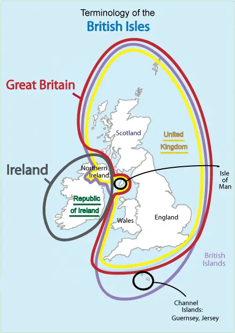 British Isles Map